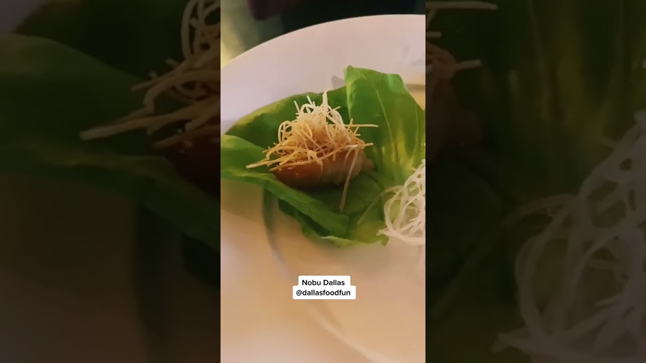 Nobu Dallas Happy Hour At The Bar