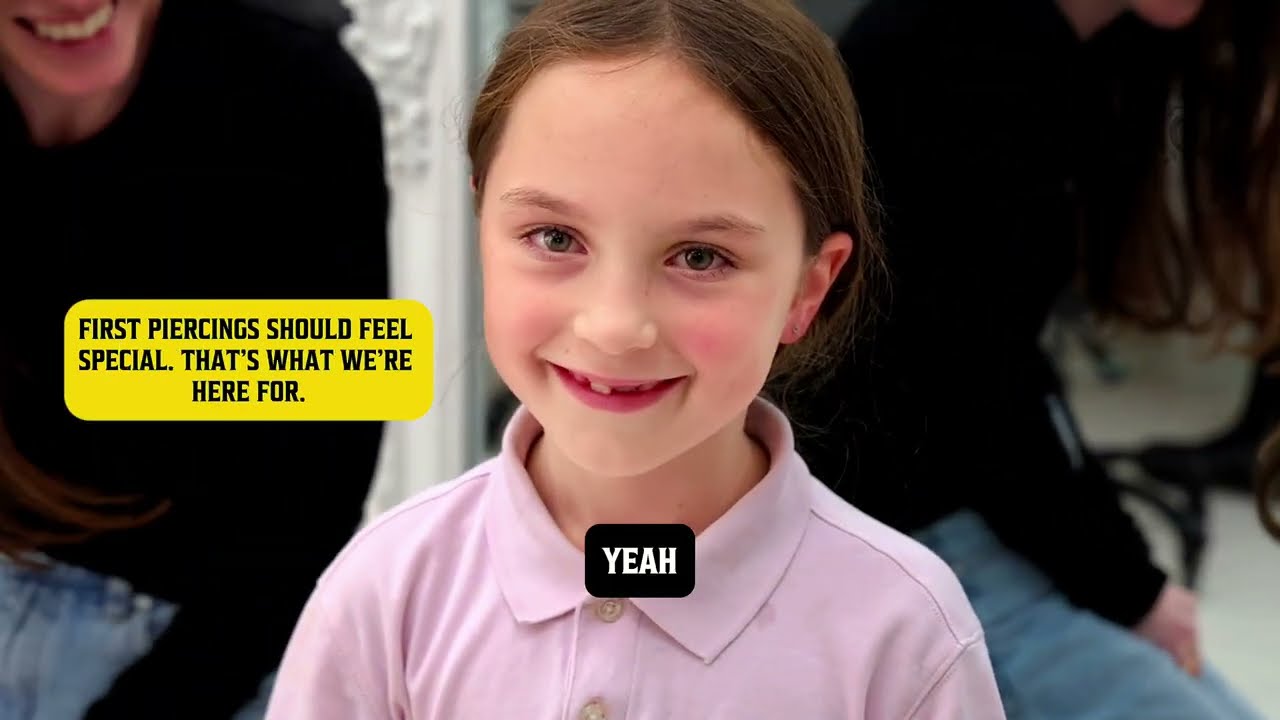 She Took Over Her Piercing Appointment — And You Won’t Believe the Results 😱💖 | First Lobe Piercing