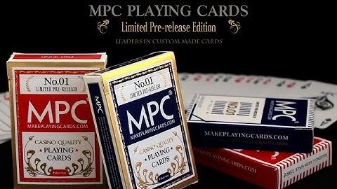 Make Playing Cards MPC Own Brand