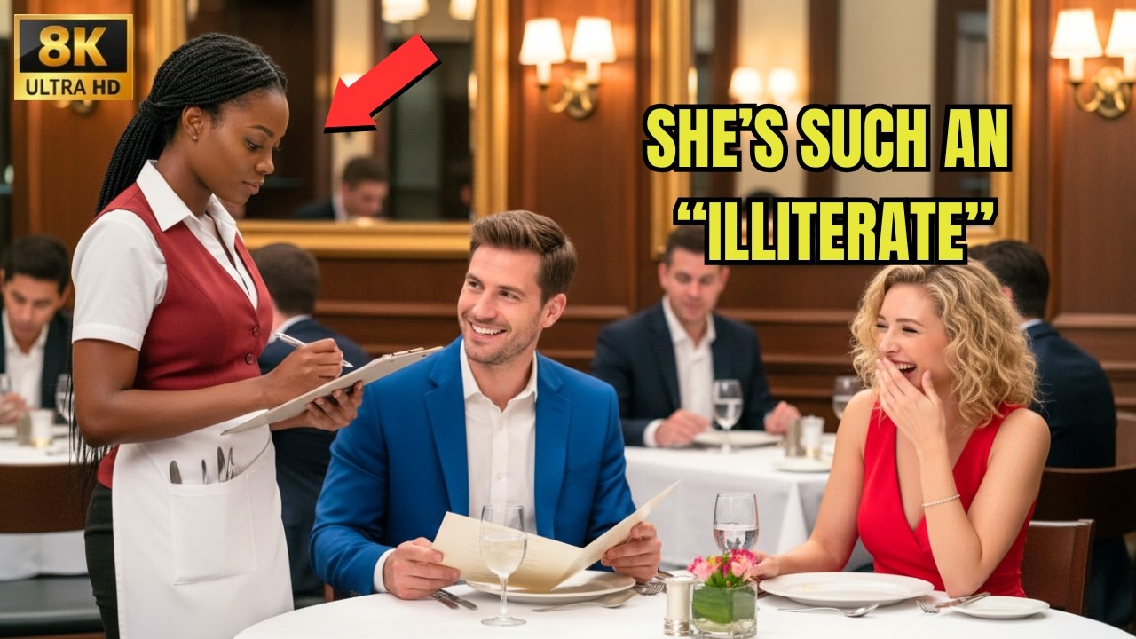Billionaire Orders in French Language to Humiliate Black Waitress — He Never Expected This Reply