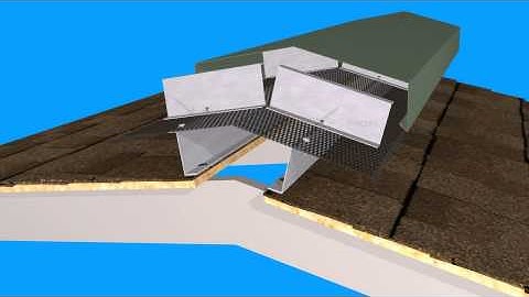 Hi-Perf Ridge Vent Slope-to-Slope