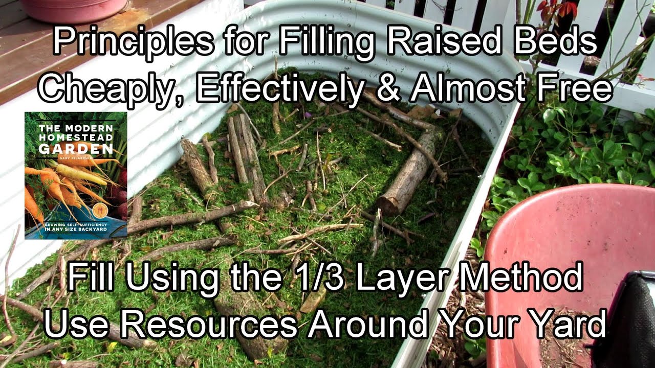 How Do You Fill A Raised Bed Cheaply?