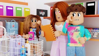 BACK TO SCHOOL SHOPPING (Bloxburg Roleplay)