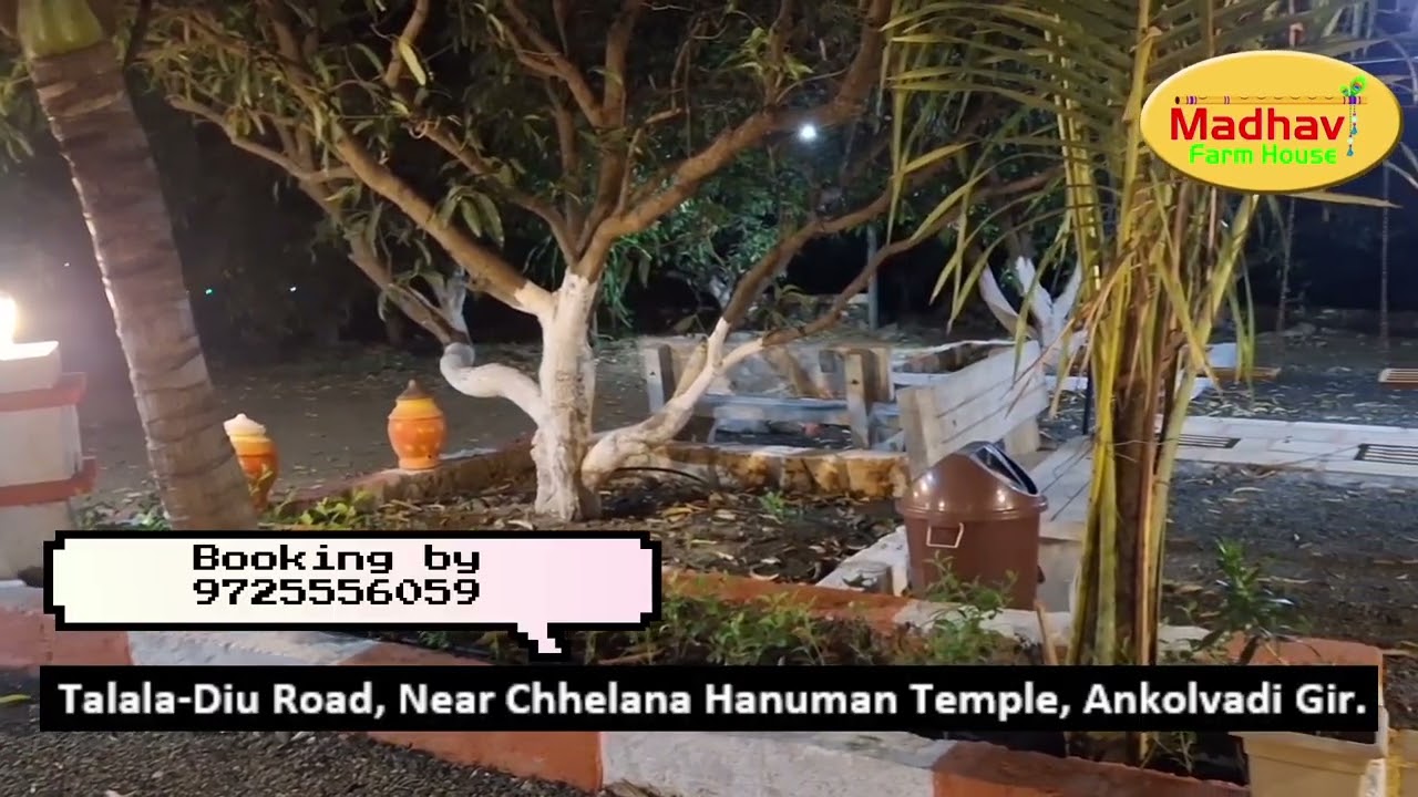 Night View Madhav Farmhouse Ankolvadi GIR 