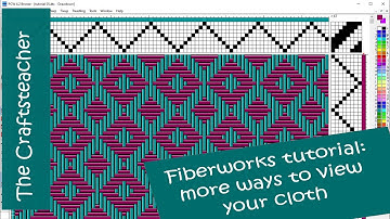 Fiberworks PCW: more ways to visualize your design