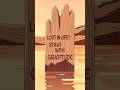 Lost in Life Start with Gratitude