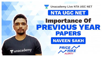 NTA UGC NET | Importance of Previous Year Papers | Naveen Sakh | Unacademy