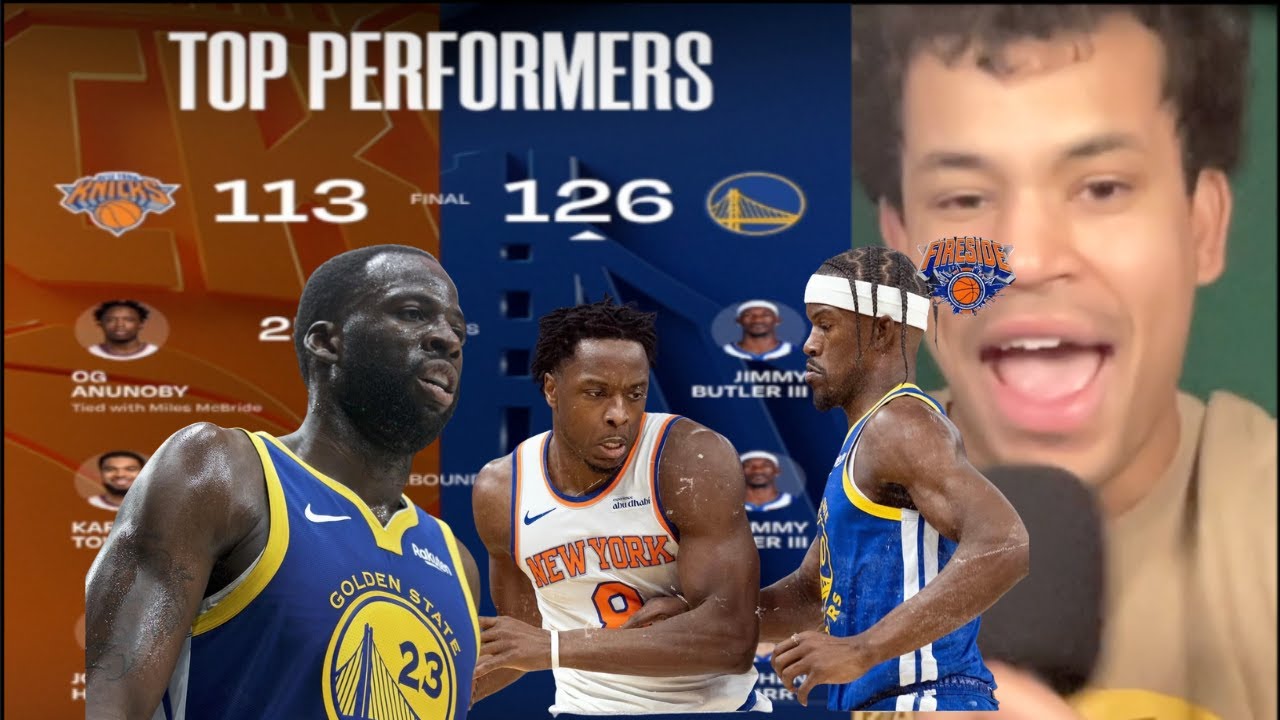 DEPRESSED KNICKS FAN!!! WARRIORS VS KNICKS REACTION!! AuthenticallyIan
