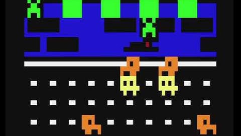 Frog (Clone of Frogger in Basic)