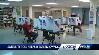 Satellite voting location offers more accessibility to disabled Iowans