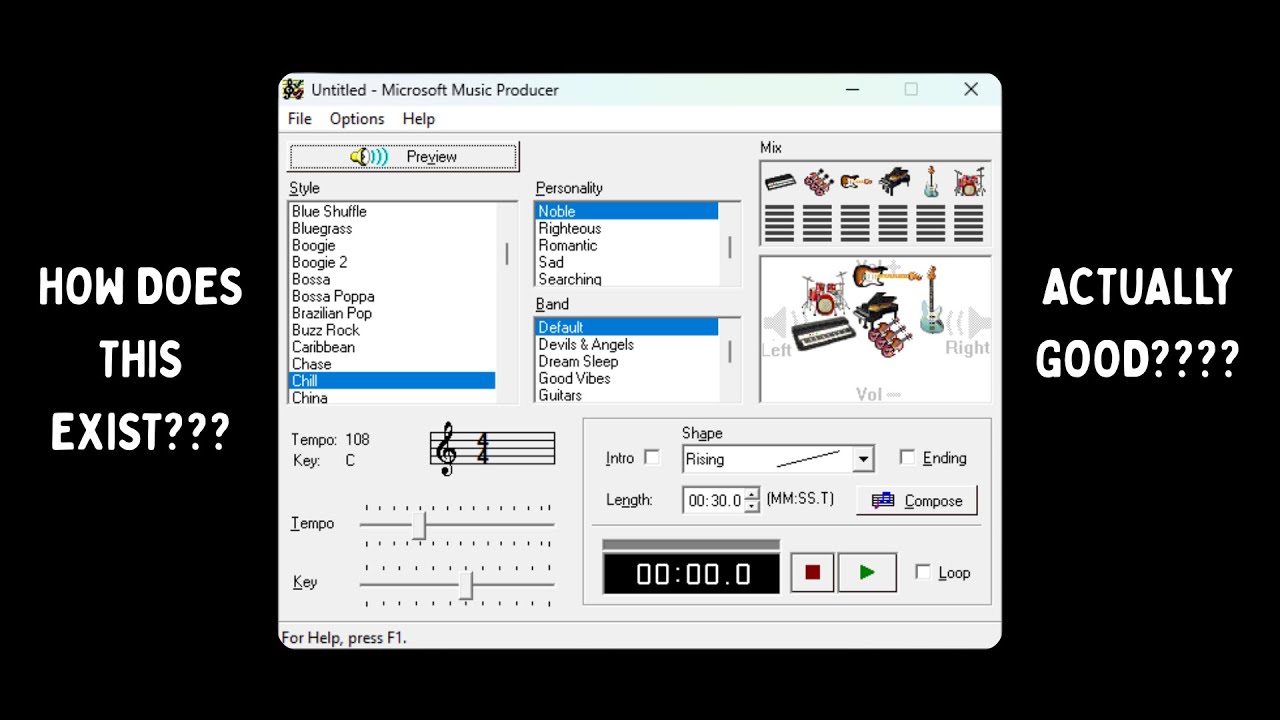 Microsoft made a music producer in 1997?!