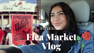 BIGGEST Flea Maket in LA // Rosebowl Flea Market Vlog : Vintage Disney finds + helpful tips!!