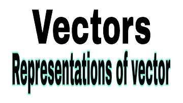 General Physics Freshman Vectors and representations of vectors by Amharic