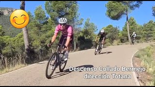 Collado Bermejo Descenso completo dirección Totana.CICLISMO