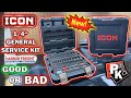 New harbor freight icon general service kit  good or bad harborfreight tools icon toolreviews