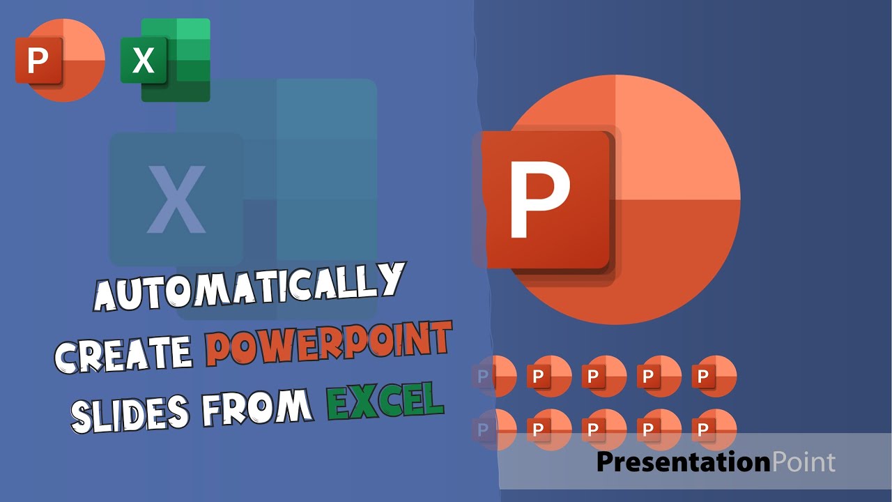 how to make a powerpoint presentation in excel