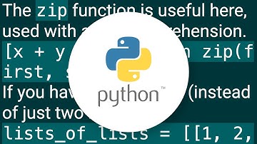 Add SUM of values of two LISTS into new LIST