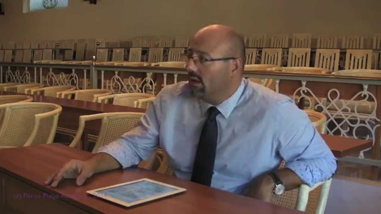 Poros Piano Academy - Tchaikovsky Master Class in Russian  - Rafael Salinas