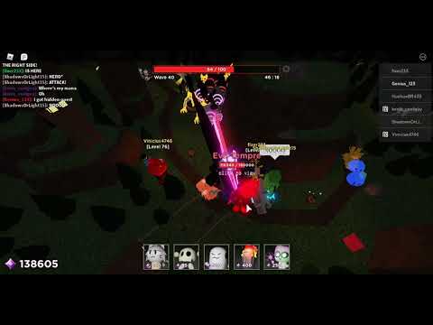 Getting Hidden Quest Killing Evil Tempre On Roblox Tower Heroes Youtube - defeat evil tempre roblox