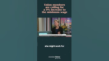 Union members call for a 5% increase to the minimum wage