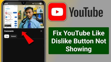 Fix YouTube Like Dislike Button Not Showing Problem || Like Button Disappeared on YouTube