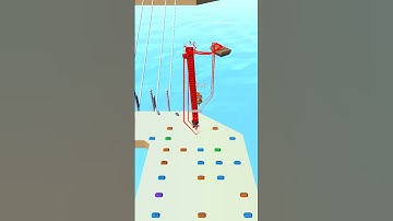 Bridge Race | Level 195 Walkthrough | All levels Gameplay Android / iOS Mobile 3D Game #shorts