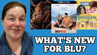 WHAT'S NEW FOR BLU? - 50 First Dates Upgrade, Slither 4K Steelbook and Hairspray Criterion!