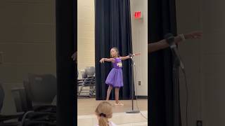 Maddie Performs in Talent Show at School