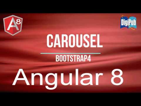Angular8におけるbootstrap4 Carouselの利用方法 Youtube