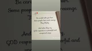 Pray for those who have wronged you. Remember that God is the ultimate judge. 💁‍♀️🙏