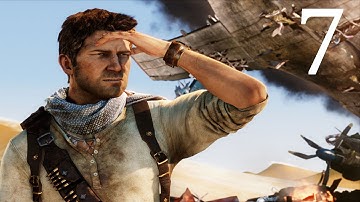 Uncharted 3 Drakes Deception walkthrough part 7 - Catching a plane to the desert