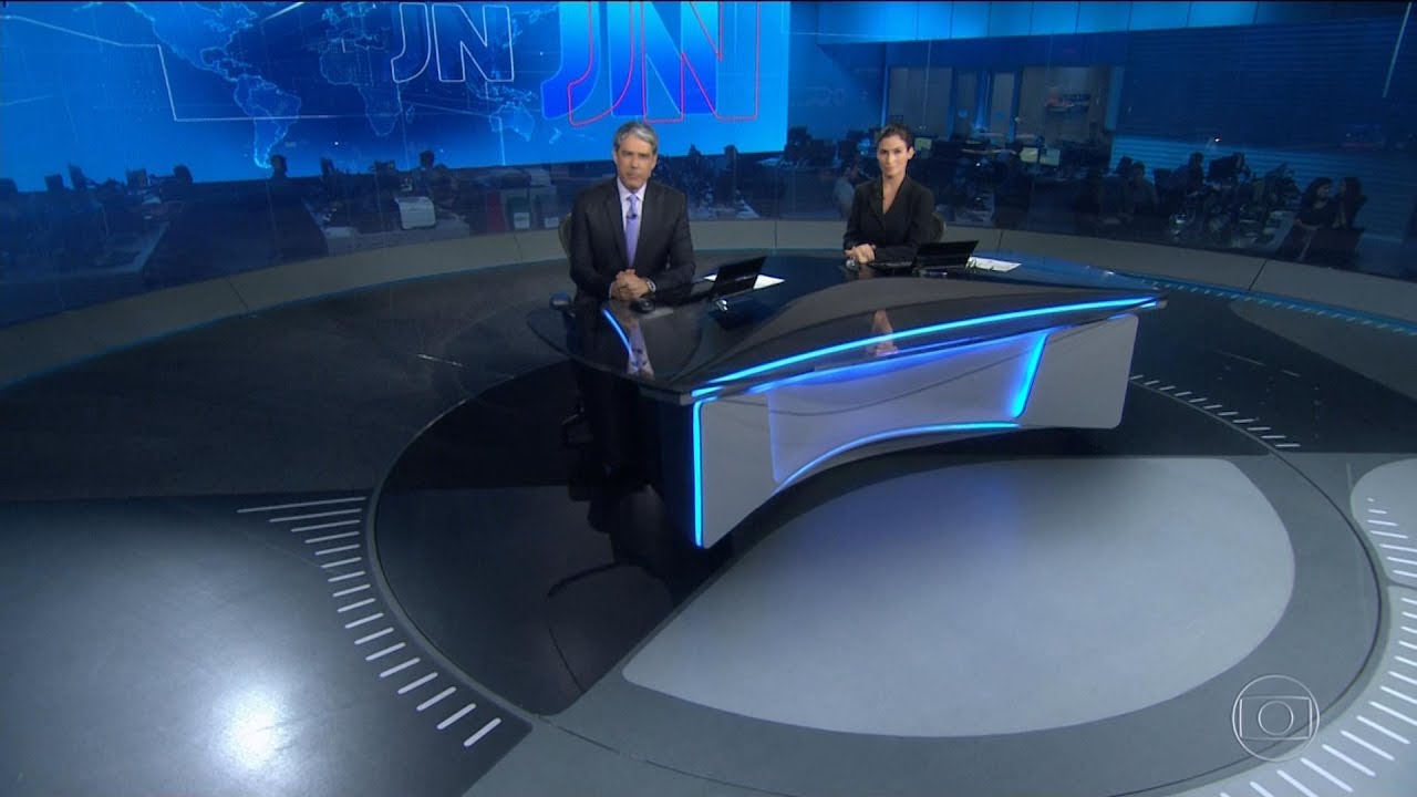 HD | Estreia do novo cenário e grafismo do Jornal Nacional - 19/06/2017
