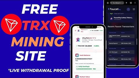 Free TRX mining site 2025 | Free Crypto Mining | Earn TRX | TRX earning Without any Investment. 🤑💲🤑