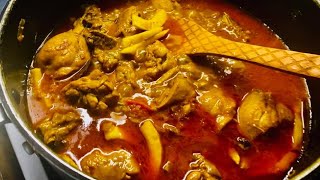 নারিকেল দিয়ে মুরগি রান্না সহজ রেসিপি /Murgi Ranna /Chicken Curry Easy Recipe