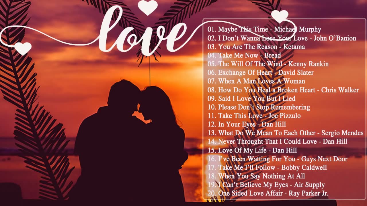 The finest collection of English love songs – the greatest old love songs of all time