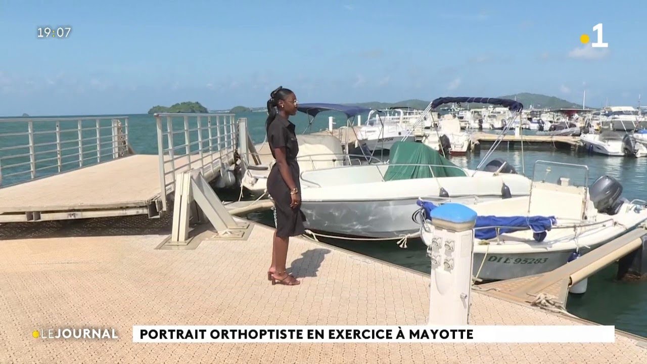 Portrait orthoptiste en exercice à Mayotte