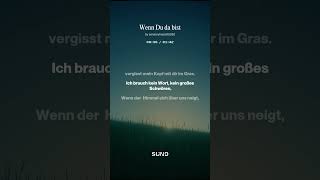 Wenn Du da bist - Ein Liebeslied (Duett Version)