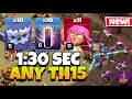 TH15 Yeti Super Archer Attack With 10 Bat Spell !! TH15 Attack Strategy (Clash of Clans)