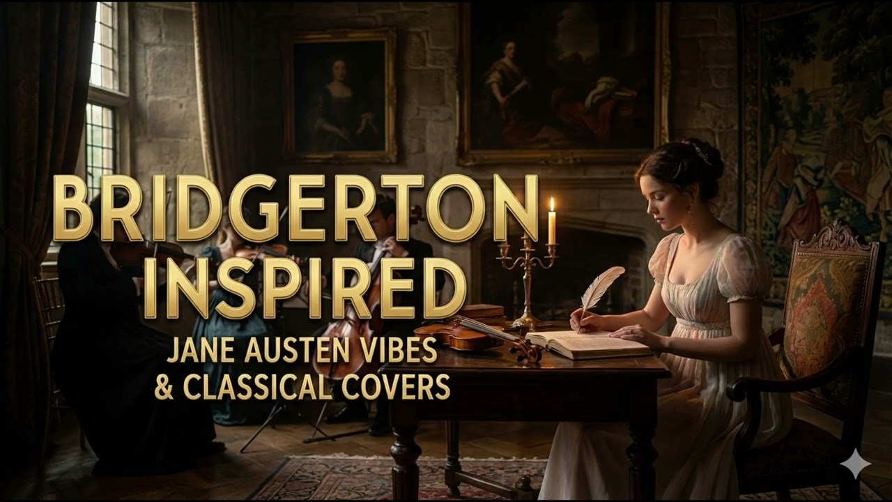 Capturing the Bridgerton vibe and dark academia focus playlist