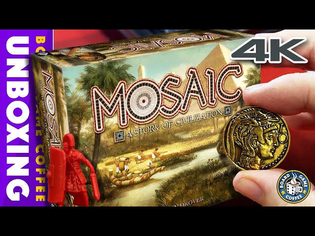 Mosaic Colossus Edition, Gioco Da Tavolo Strategico, Nuovo E Sigillato