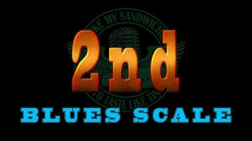 Nº.1 - Blues Scale In 2nd Position - Cross Harp