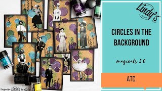 Magicals 2.0, ATCs by Asia Szczurowska @lindysgang