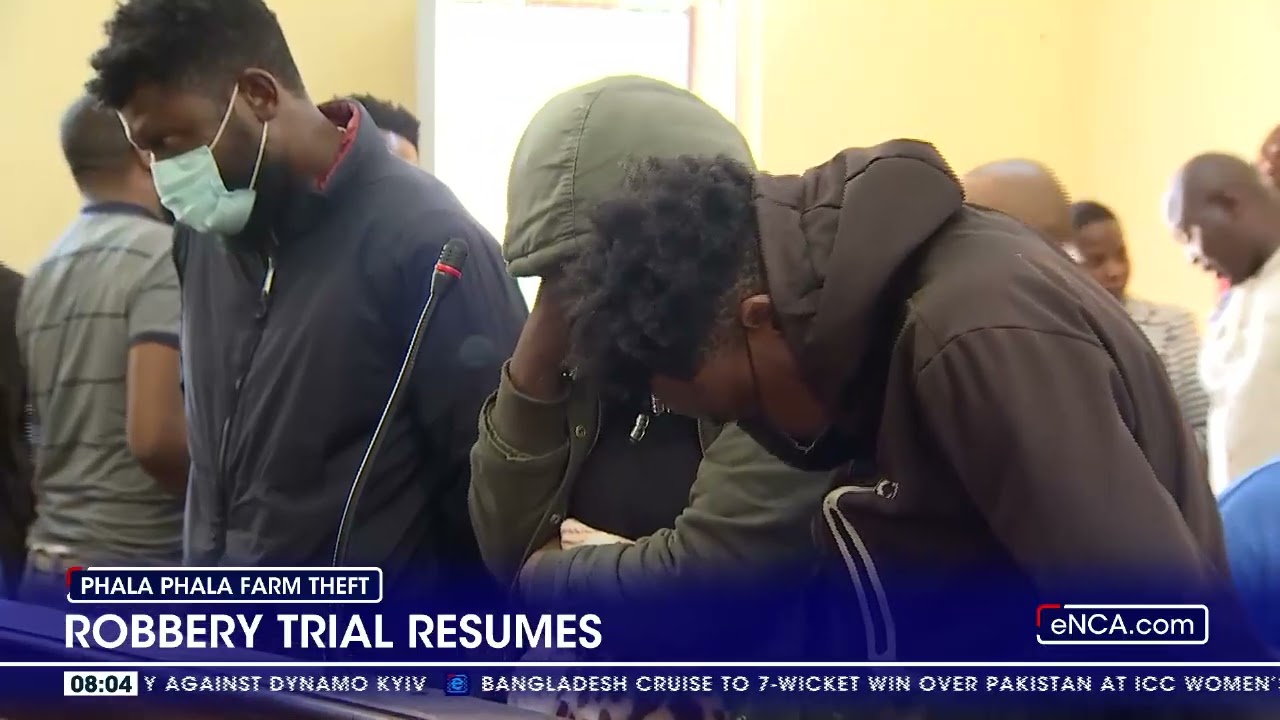 Phala-Phala Farm Theft |  Robbery trial resumes