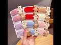 スウィート 可愛い 韓国系 ヘアピン 熊柄 多色 ニット 女の子 ヘッドドレス