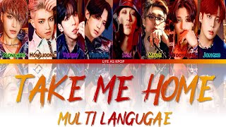 ATEEZ 'Take Me Home' Multi-Language (Lyrics Han/Rom/JP/Eng) fanmade Resimi