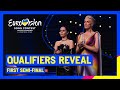 First Semi-Final qualifiers reveal | Eurovision 2023 | #UnitedByMusic 🇺🇦🇬🇧