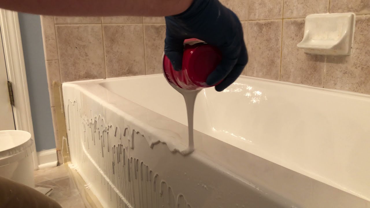 Bathtub Refinishing. Very easy. YouTube