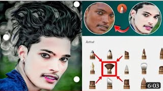 Autodesk Face Mask Editing || Sketchbook Face Brush photo Editing || Face Painting Photo Editing screenshot 4