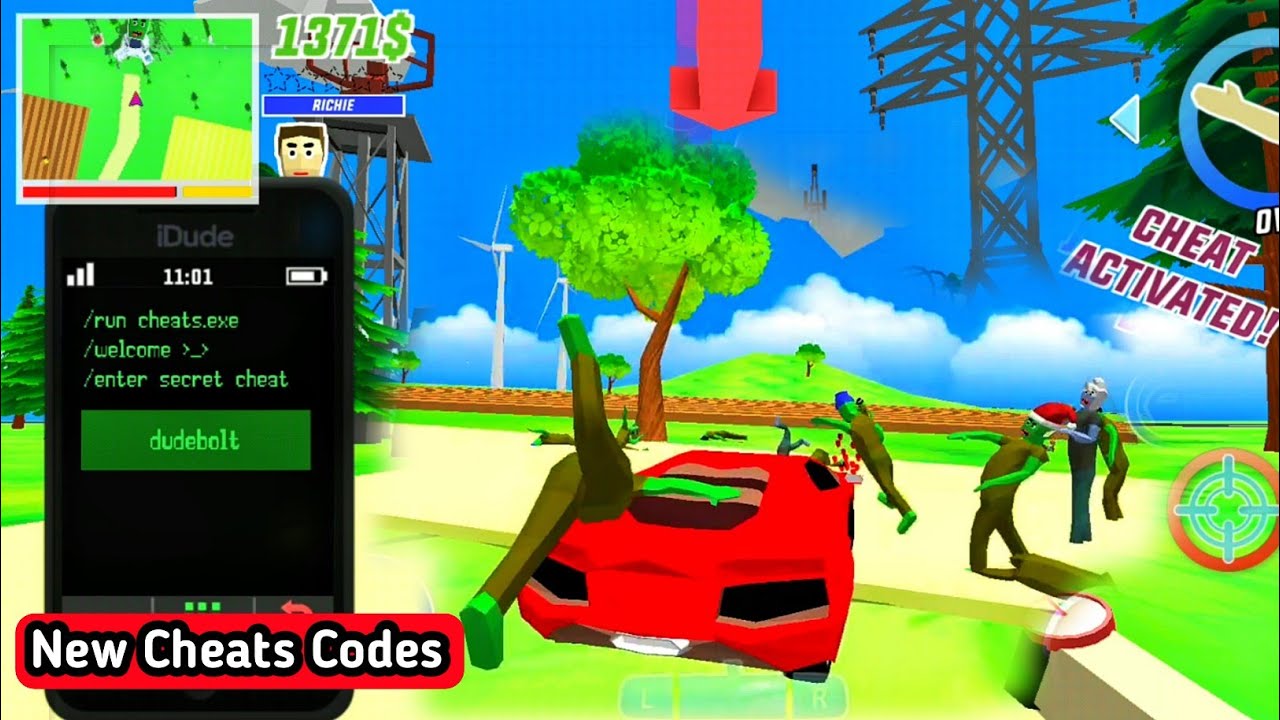 Dude Theft Wars New Cheat Codes 2021 YouTube