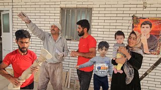 From Factory to Home | Front Facade Construction for Saleh & Sadri House